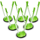 Ruibo ziplock bag holder stand with adjustable height for larger bags.
