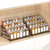 RUILALIFE 4-Tier Spice Rack front view with easy jar access