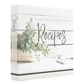 Rural Roots Mercantile recipe binder cover with splash-resistant design protects recipes while cooking