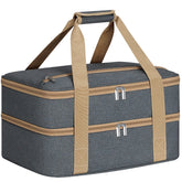 RVSNQ double insulated casserole carrier exterior ready for outdoor transport