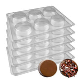 Rxbamalor Oreo mold with six cavities for homemade chocolate cookies.