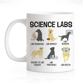RZHV Science Labs 11oz mug with lab-themed design for daily coffee use.