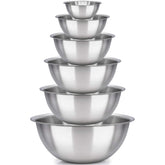 Sagler 8-quart mixing bowl with ample capacity for large batters and salads