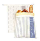 Saicefe beeswax bread bags with pattern front keep bread fresh