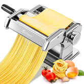 Sailnovo pasta maker rollers create even sheets for silky spaghetti