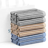 SALAS kitchen towels demonstrate strong absorption for quick dish drying.