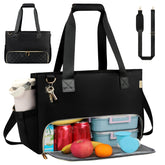 Sambois lunch compartment keeps meals fresh during busy workdays.