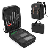 samdew Large Chef Backpack with organized knife compartment for quick access