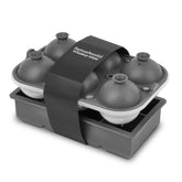 Samuelworld Premium Ice Tray large sphere 2.5-inch for slow-melting cocktails