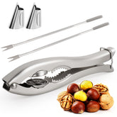 Sanchamy 2-in-1 chestnut cracker tool focuses on efficient chestnut shell cracking