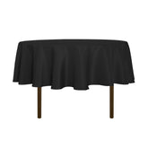 Sancua round tablecloth 70 inch draped on table for elegant protection