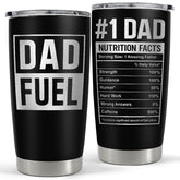 SandJEST Dad Tumbler 20oz with insulated design for hot or cold beverages