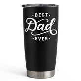 SANDJEST Dad tumbler gift close-up for Father's Day coffee on the go