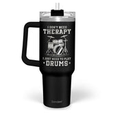 SANDJEST 40oz tumbler with handle for easy carrying and on-the-go hydration