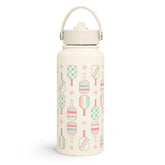 SANDJEST 32oz pickleball bottle front view for on-court hydration