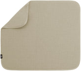 S&T INC. dish drying mat front view shows large 16x18 size for drying dishes and preventing water spots.