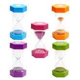 SANDTIMER blue 1-minute hourglass timer for quick classroom timing