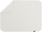 S&T INC. dish drying mat XL in cream keeps countertops dry and organized.