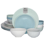 Sango Siterra Artist's Blend dinner plate with glossy speckled glaze for everyday meals
