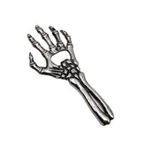 Sarcidery Skeleton Bottle Opener with a 6-inch silver handle for durable leverage.