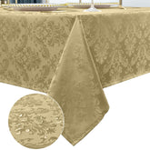 SASTYBALE rectangle jacquard tablecloth with elegant texture for upscale gatherings
