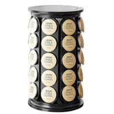 SAVORI coffee pod carousel rotation showcases up to 40 K-Cups for easy flavor selection