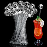 Sawysine disco ball stirrers collection adds sparkling charm to drinks