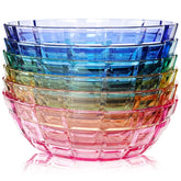 SCANDINOVIA 13oz unbreakable bowls set 6 stacked for easy storage