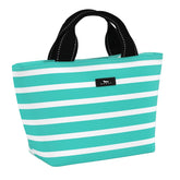 SCOUT Nooner lunch bag front view showing slim, lightweight profile for daily carry