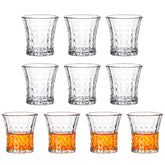 Sdatook 2oz fancy shot glass design close-up with a sparkling finish for elegant gatherings