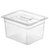 SEAYIN sous vide container with lid shows 11L capacity for family meals