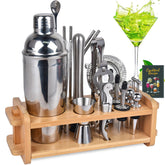 Secilla 30pc mixology kit with shaker for professional-style cocktails at home