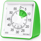 Secura 60-minute timer with green dial for classroom focus