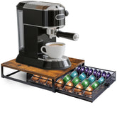 Sedegn Vertuo pod drawer open for quick access to pods