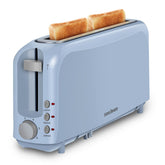 SEEDEEM 2-slice slim toaster with long slot for bagels and artisan bread.
