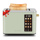 Seedeem Toaster 2 Slice with touch control screen for precise browning