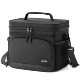 Seeseven insulated lunch bag top opening for quick, organized meals on the go.