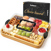 SEFILENCE charcuterie board with lid closed for secure, fresh presentation.