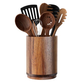 Segtenant utensil holder with 360° rotation for quick access to spatulas and tools.