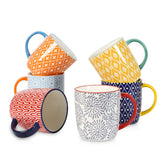 Selamica 10 oz coffee mug set with handles for daily rituals.