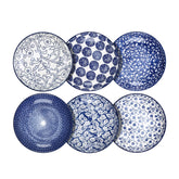 Selamica porcelain salad bowl 26oz set front view, ideal for family salads.