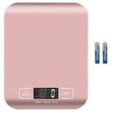 Selegere digital shipping scale with rose gold panel for precise postal weighing.