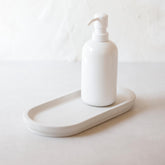 Selegna diatomaceous earth sink tray with quick-drying surface for tidy counters