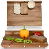 SENDAR Adaptive Cutting Board with 10 spikes front view for stable one-handed prep