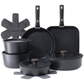 SENSARTE 17-piece pots and pans set for versatile everyday cooking