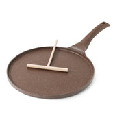 SENSARTE nonstick crepe pan with Swiss granite coating for easy release and healthy cooking
