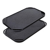 SENSARTE nonstick griddle flat side ideal for pancakes and sandwiches.