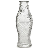 Serax glass water pitcher by Paola Navone, clear and versatile for daily use.