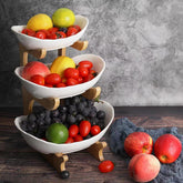 SEVEN SPARTA bamboo stand assembly offers sturdy balance for a stylish kitchen display.