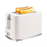 Seydere 2-slice toaster front view in beige for quick, even toasting